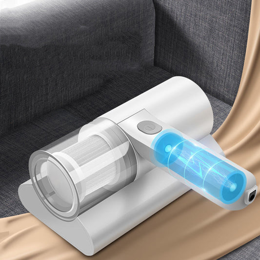 Mite removal device, household vacuum cleaner for families, UV sterilization device