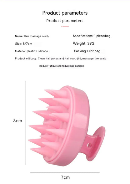 Silicone Shampoo Brush