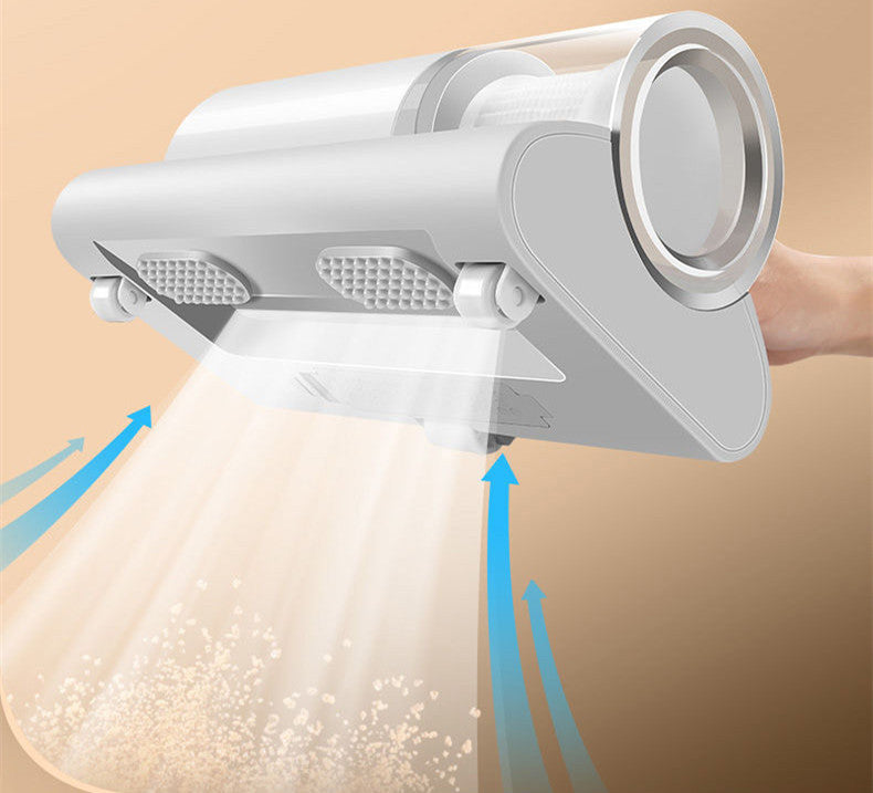 Mite removal device, household vacuum cleaner for families, UV sterilization device