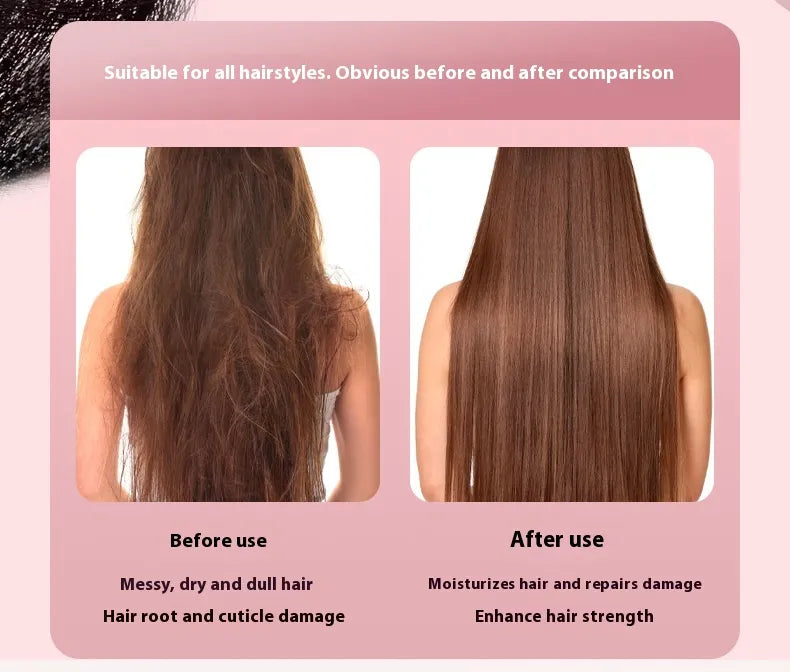 SmoothGlow Hair Straightening Comb