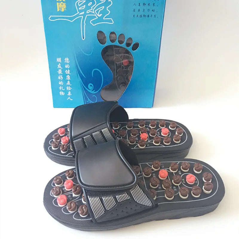 Natural Foot Reflexology Massage Sandals