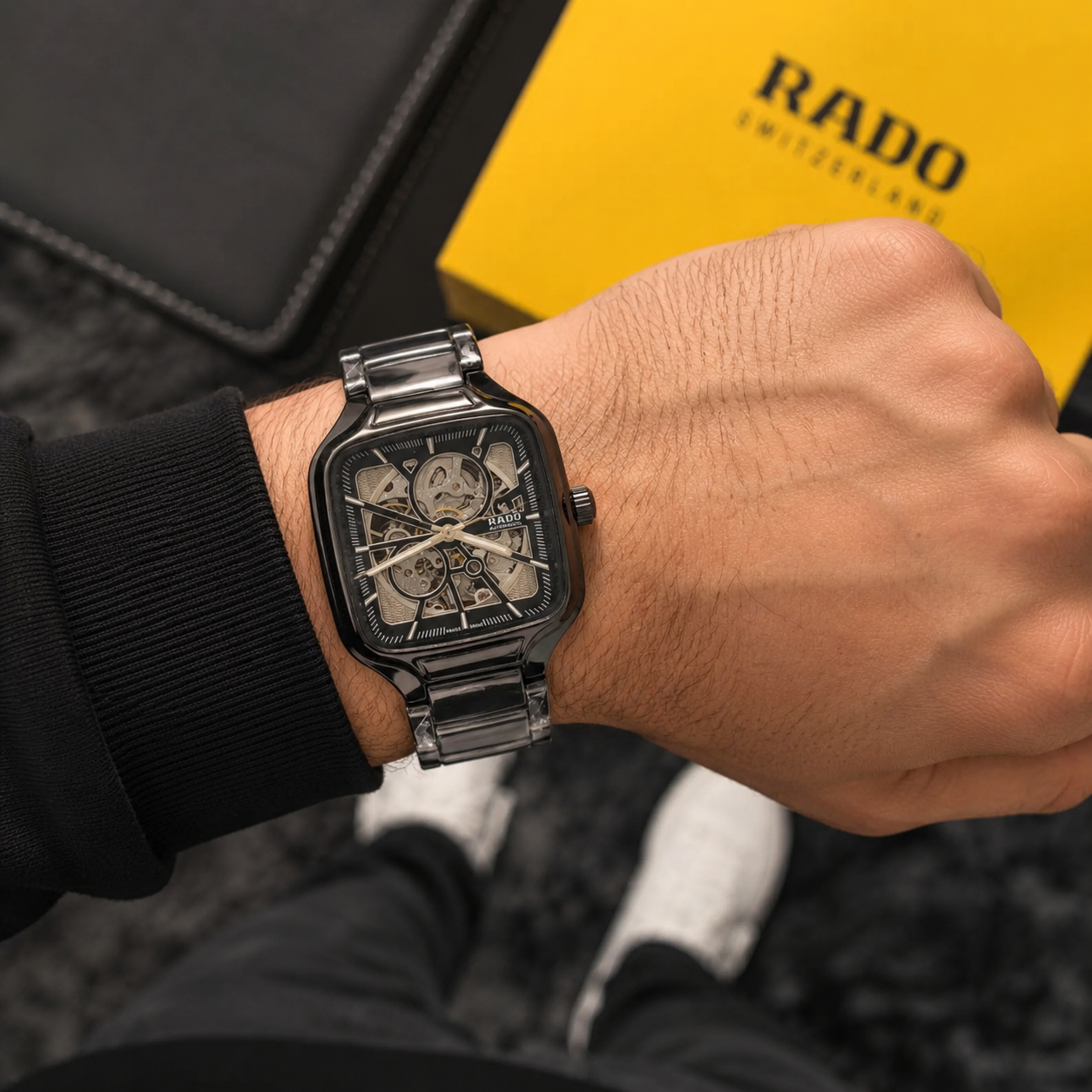 Rado True Square Swiss Automatic Watch