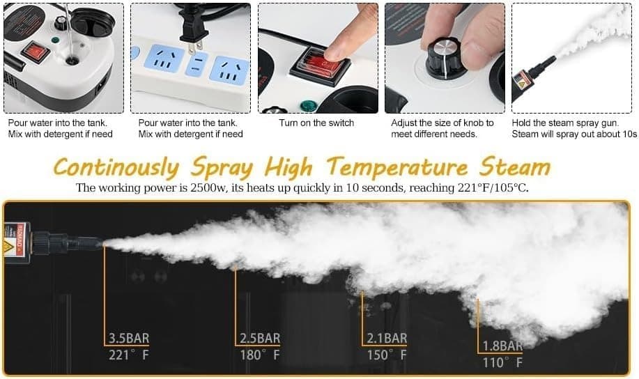 Portable Steam cleaner
